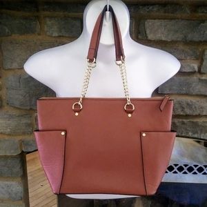 ☀ Gorgeous Brown chain purse